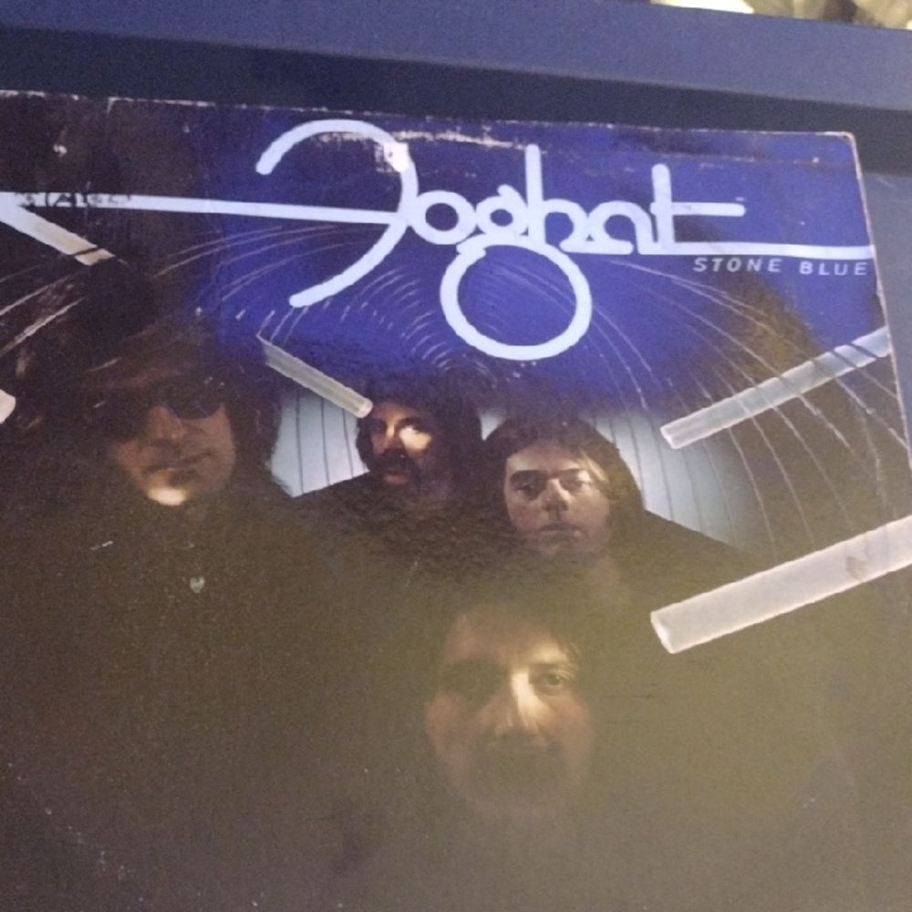 Foghat Stone Blue Vinyl Record